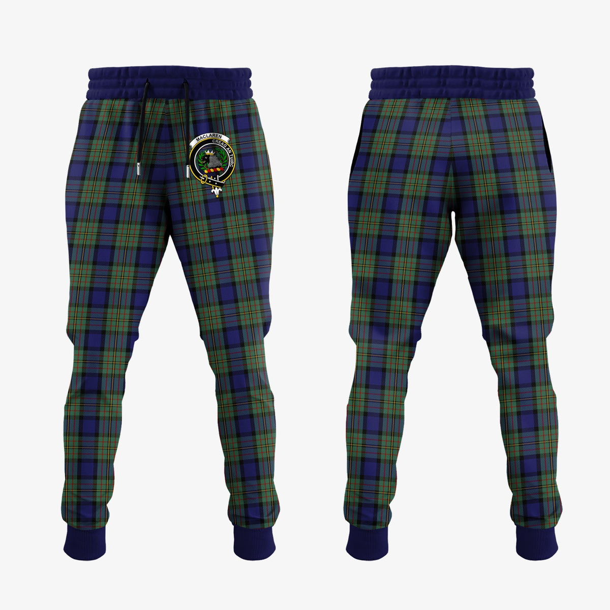 MacLaren Tartan Crest Jogger Sweatpants