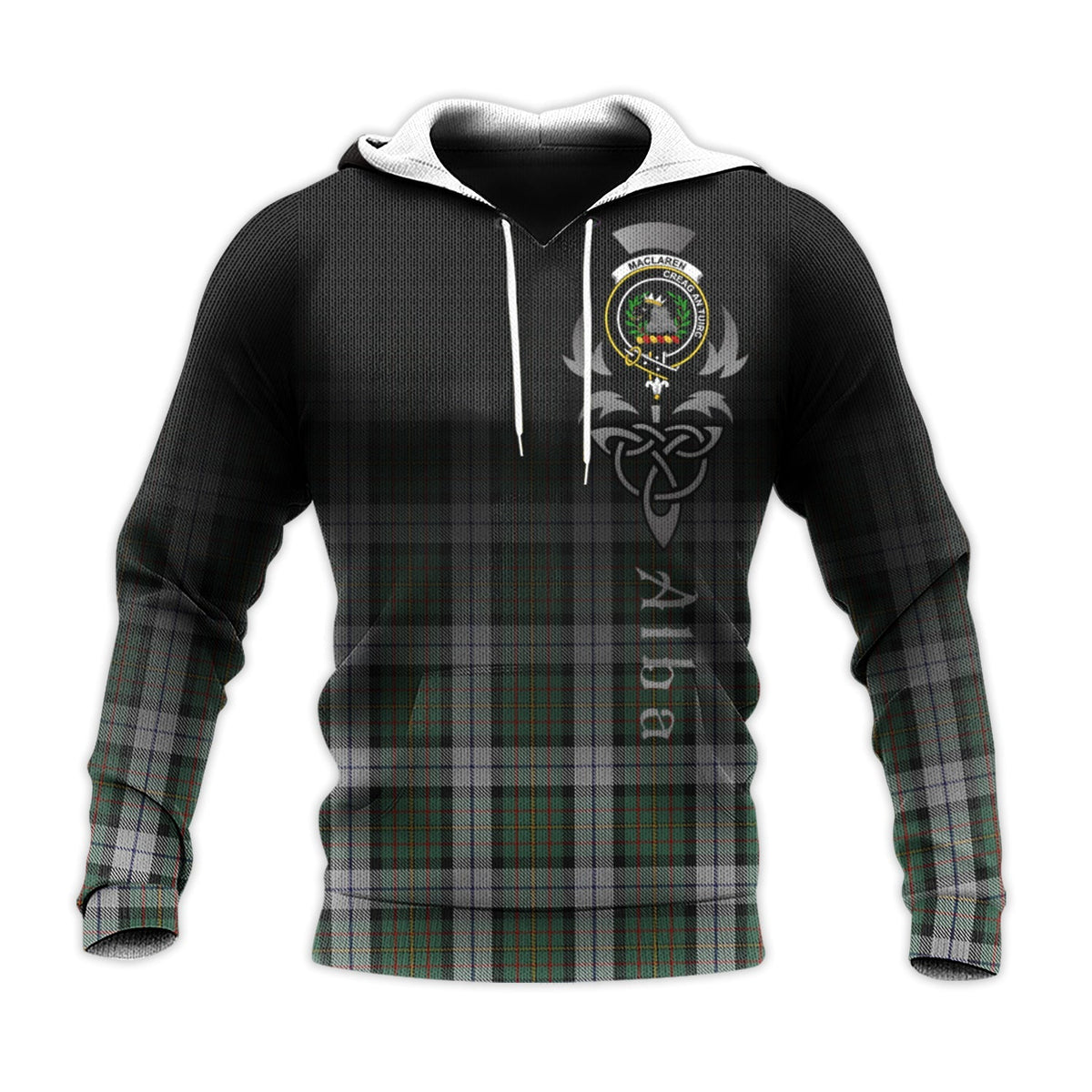 MacLaren Dress Tartan Hoodie - Alba Celtic Style