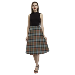 MacLaren Weathered Tartan Aoede Crepe Skirt