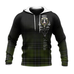 MacLean Hunting Tartan Hoodie - Alba Celtic Style