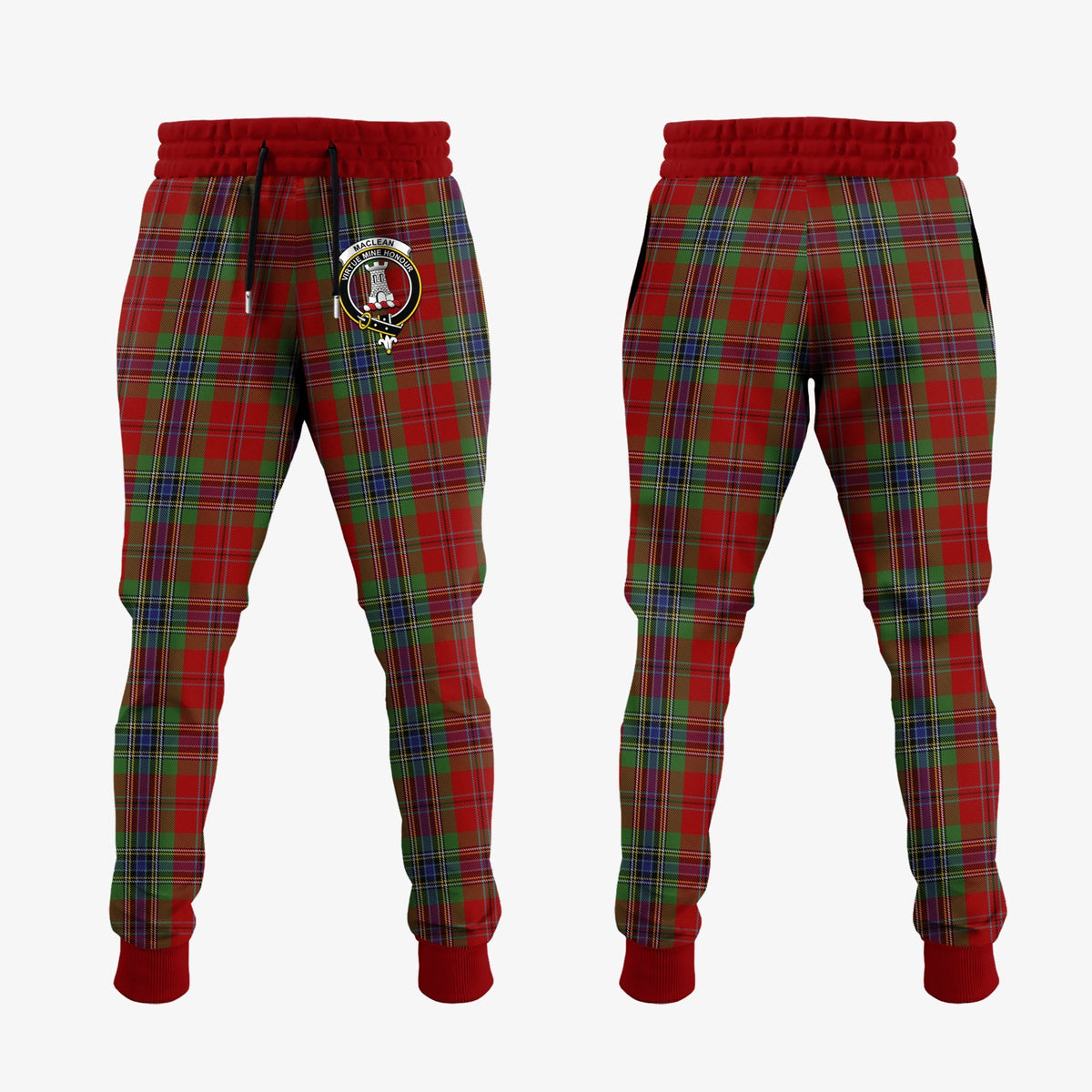 MacLean Of Duart Tartan Crest Jogger Sweatpants