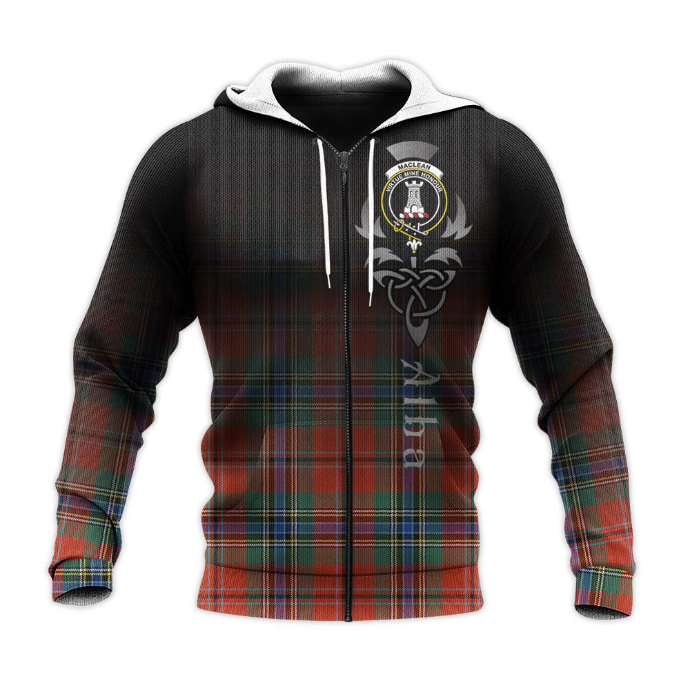 MacLean Of Duart Ancient Tartan Hoodie - Alba Celtic Style