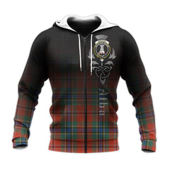 MacLean Of Duart Ancient Tartan Hoodie - Alba Celtic Style