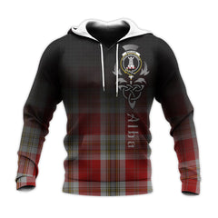 MacLean Of Duart Dress Red Tartan Hoodie - Alba Celtic Style