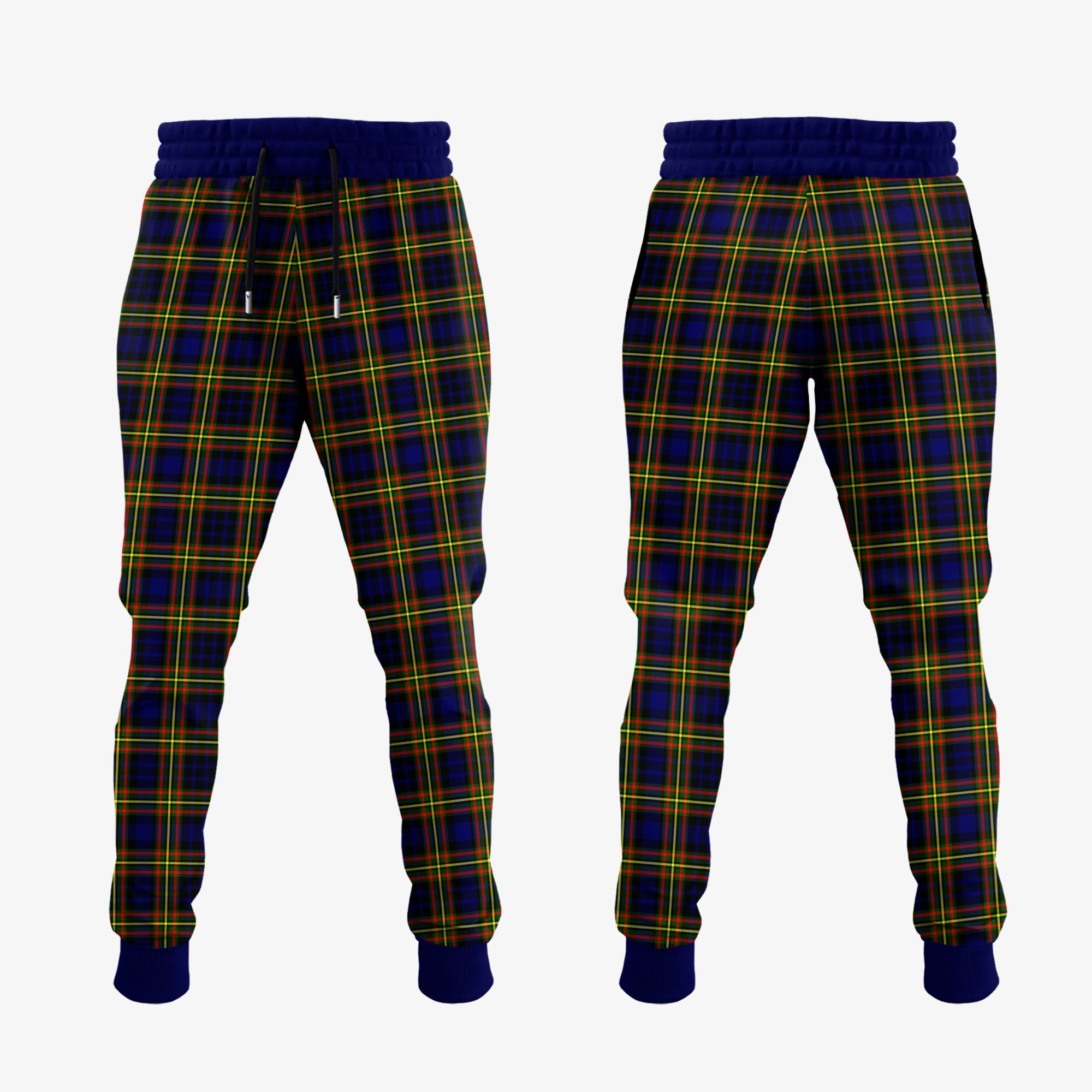 MacLellan Modern Tartan Crest Jogger Sweatpants