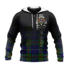 MacLeod Of Harris Modern Tartan Hoodie - Alba Celtic Style