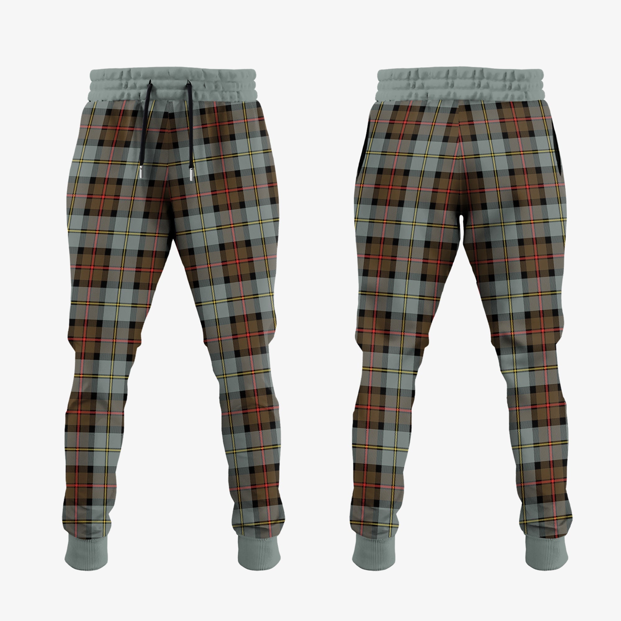 MacLeod Of Harris Weathered Tartan Crest Jogger Sweatpants