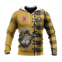 MacLeod of Lewis Ancient Tartan Hoodie - Lion Rampant And Celtic Thistle Style