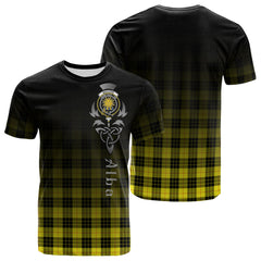 MacLeod Of Lewis Modern Tartan Crest T-shirt - Alba Celtic Style