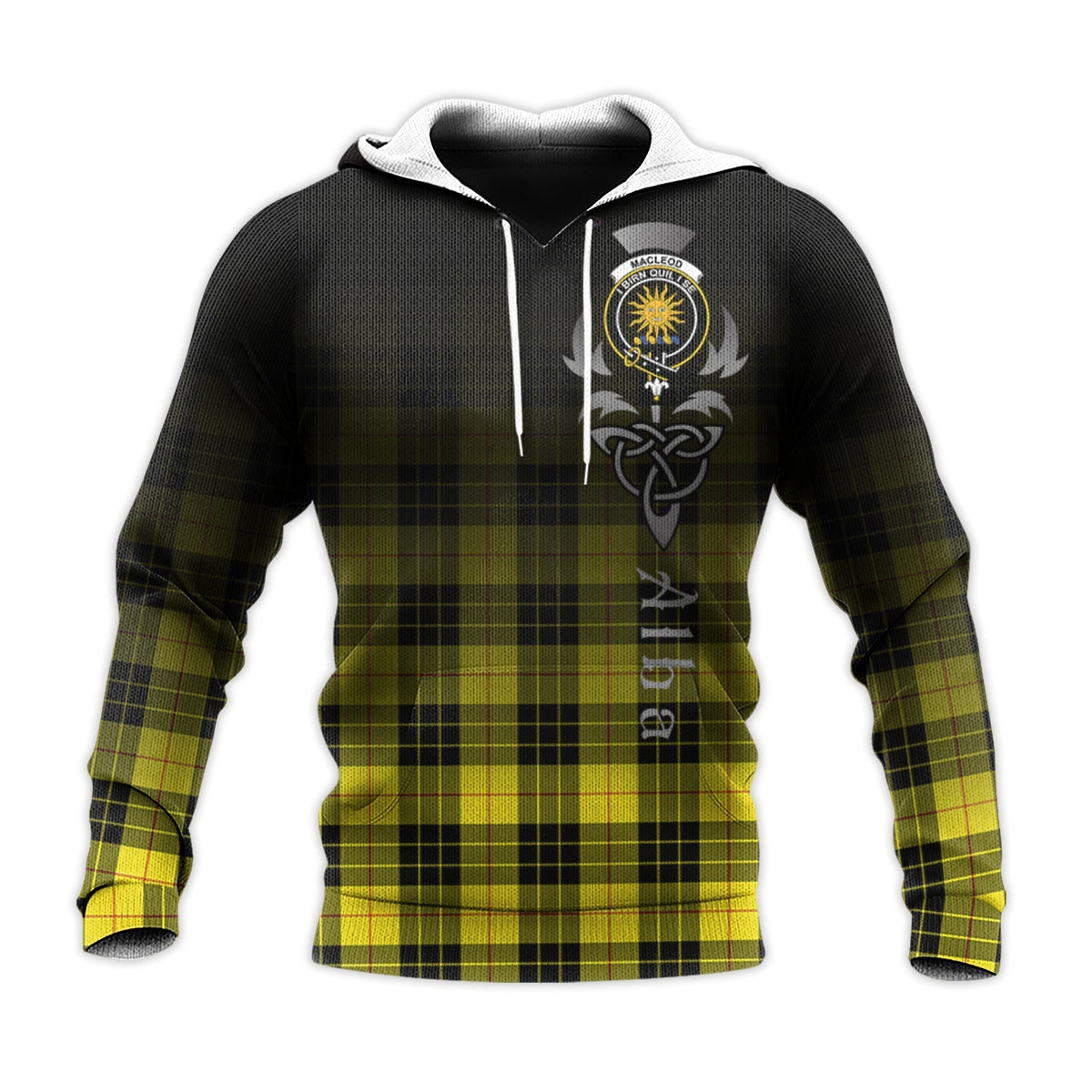 MacLeod Of Lewis Modern Tartan Hoodie - Alba Celtic Style