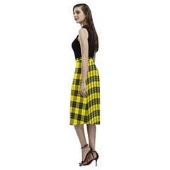 MacLeod of Lewis Modern Tartan Aoede Crepe Skirt