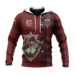 MacLeod of Raasay Highland Tartan Hoodie - Lion Rampant And Celtic Thistle Style