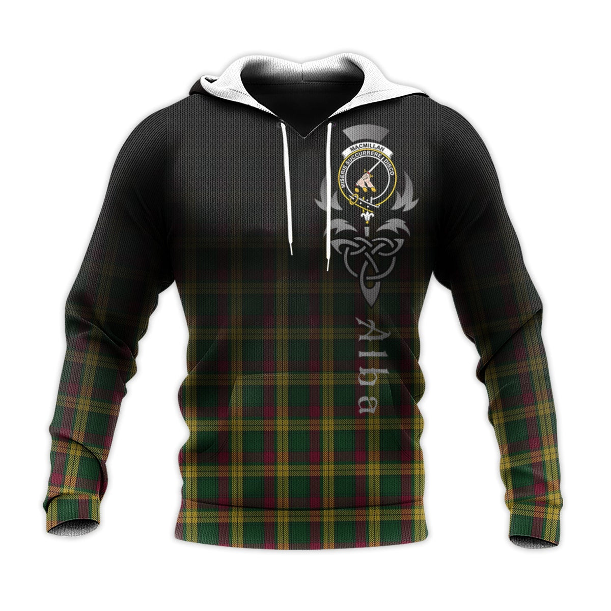 MacMillan Ancient Tartan Hoodie - Alba Celtic Style