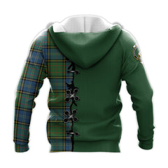 MacMillan Hunting Ancient Tartan Hoodie - Lion Rampant And Celtic Thistle Style