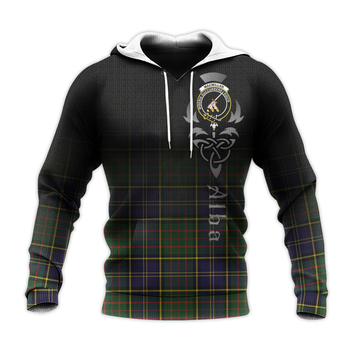 MacMillan Hunting Modern Tartan Hoodie - Alba Celtic Style