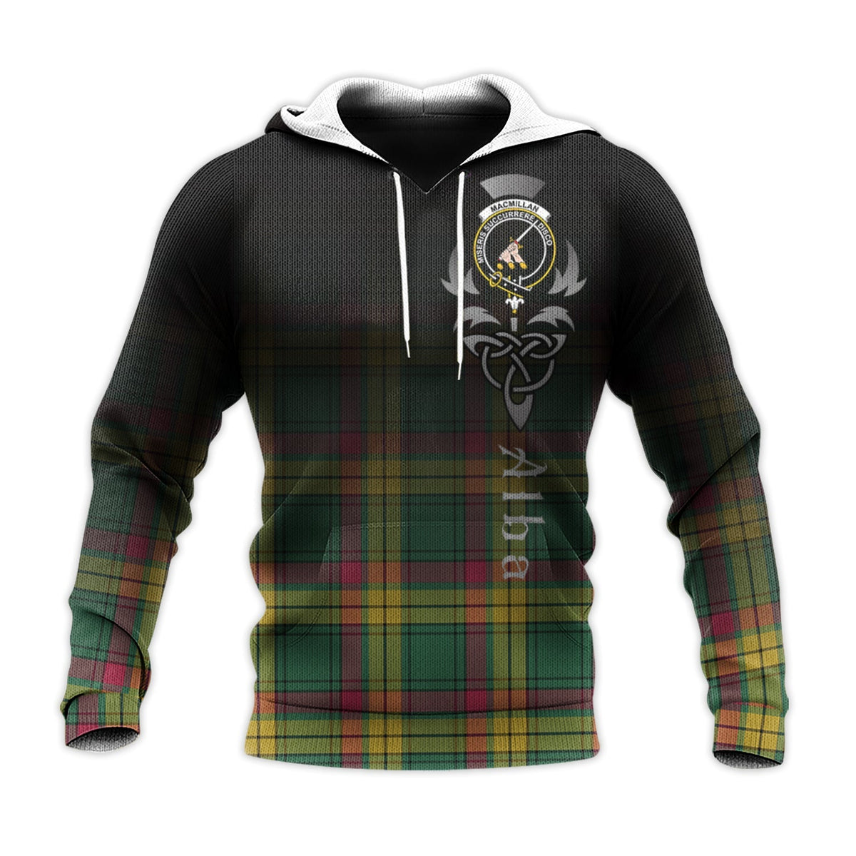 MacMillan Old Ancient Tartan Hoodie - Alba Celtic Style