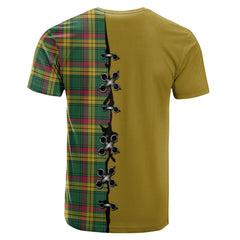 MacMillan Old Ancient Tartan T-shirt - Lion Rampant And Celtic Thistle Style