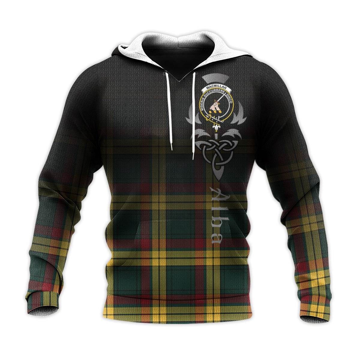 MacMillan Old Modern Tartan Hoodie - Alba Celtic Style