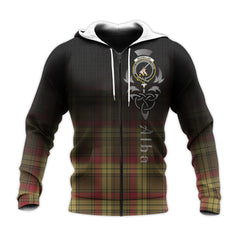 MacMillan Old Weathered Tartan Hoodie - Alba Celtic Style