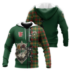 MacMillan Society of Glasgow Tartan Hoodie - Lion Rampant And Celtic Thistle Style