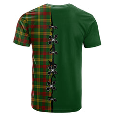 MacMillan Society of Glasgow Tartan T-shirt - Lion Rampant And Celtic Thistle Style