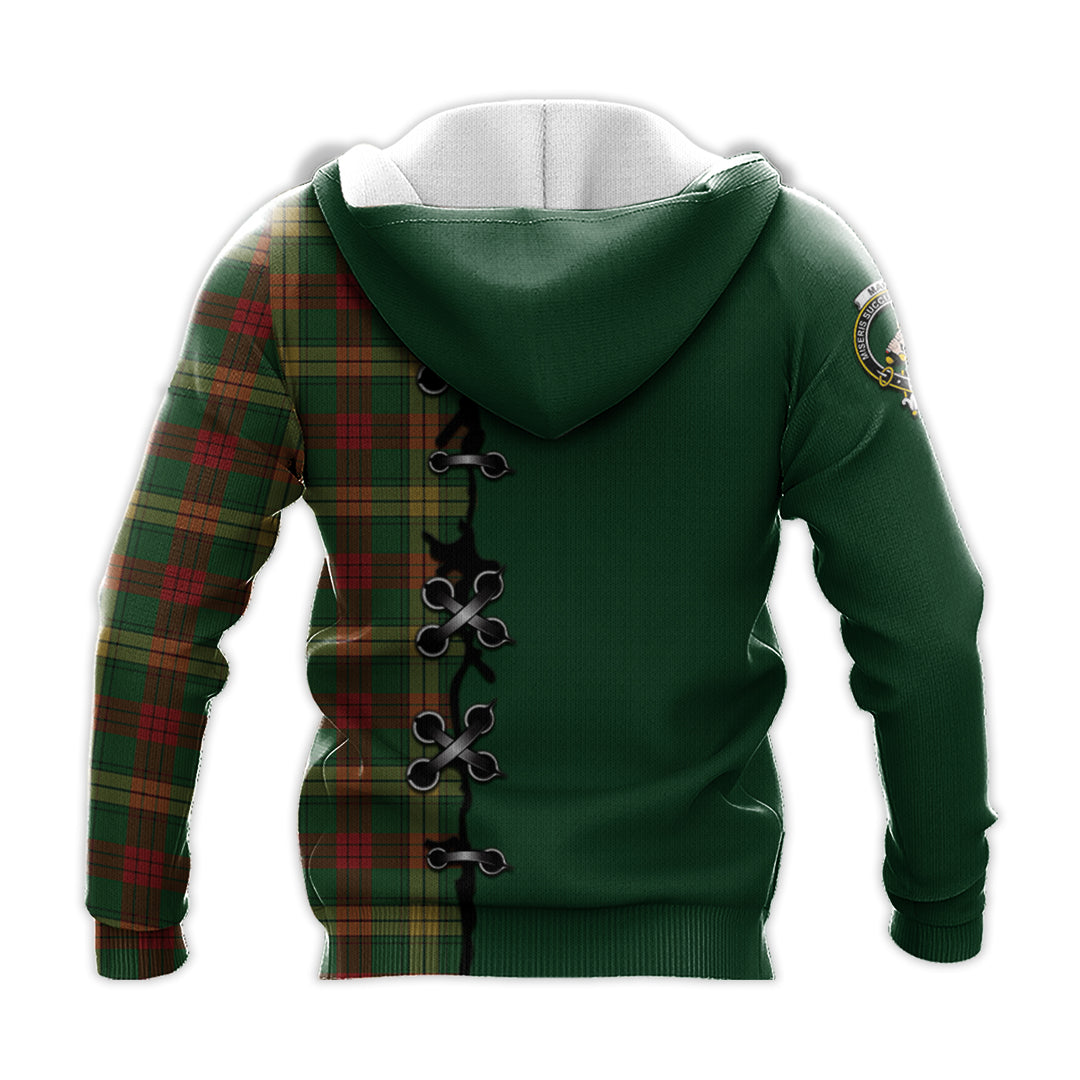 MacMillan Society of Glasgow Tartan Hoodie - Lion Rampant And Celtic Thistle Style