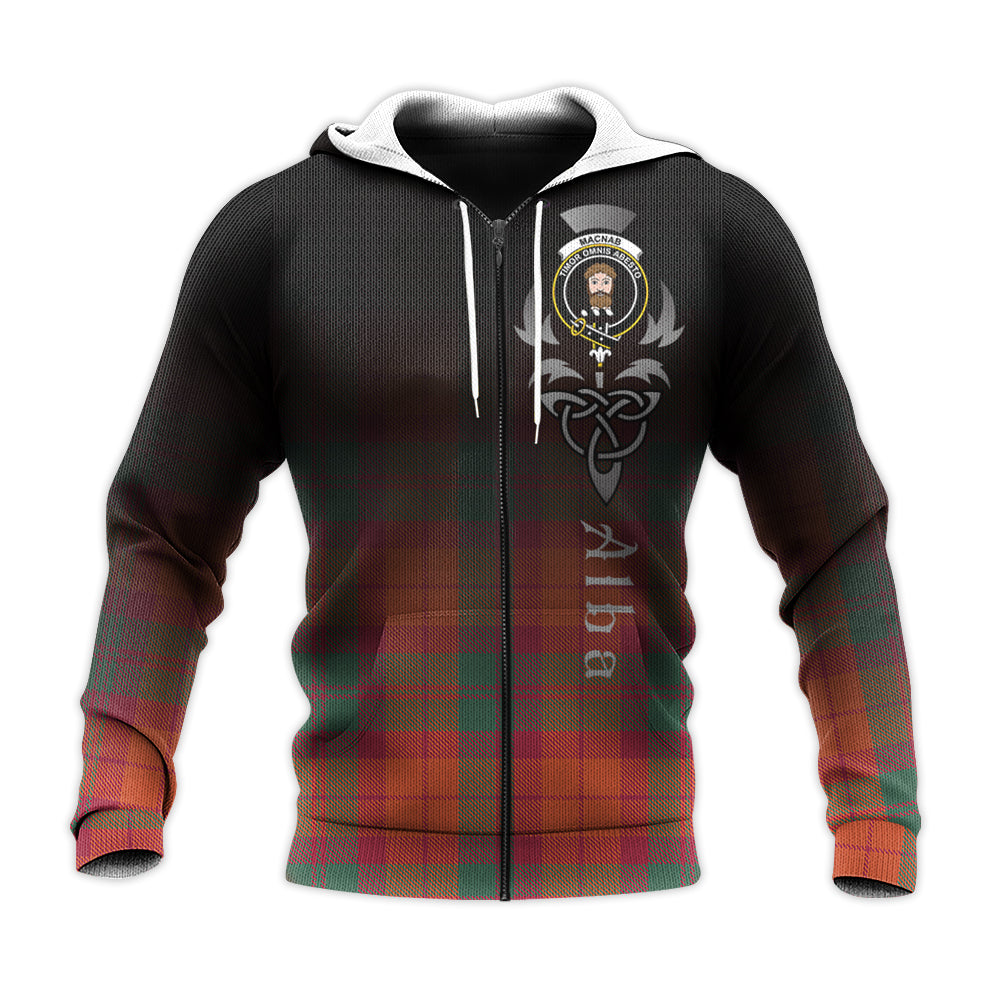 MacNab Ancient Tartan Hoodie - Alba Celtic Style