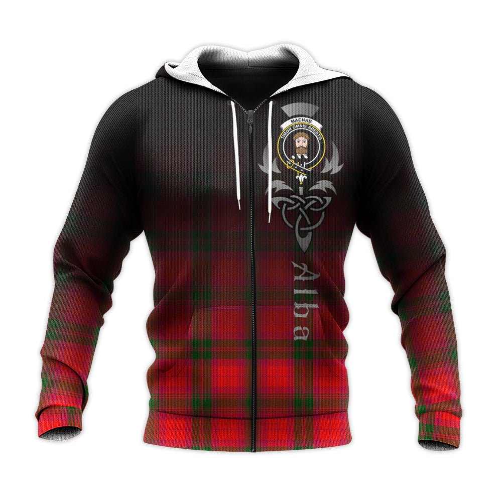 MacNab Modern Tartan Hoodie - Alba Celtic Style