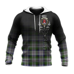 MacNaughton Dress Tartan Hoodie - Alba Celtic Style