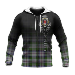 MacNaughton Dress Tartan Hoodie - Alba Celtic Style