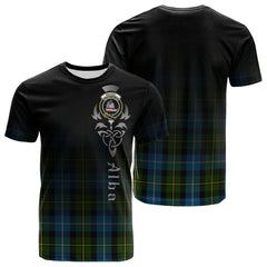 MacNeil Of Barra Tartan Crest T-shirt - Alba Celtic Style