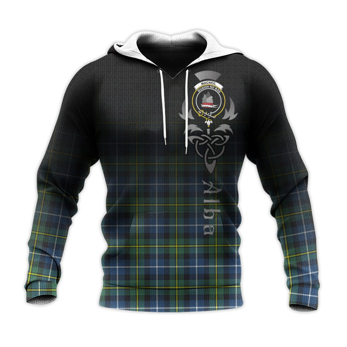 MacNeil Of Barra Ancient Tartan Hoodie - Alba Celtic Style