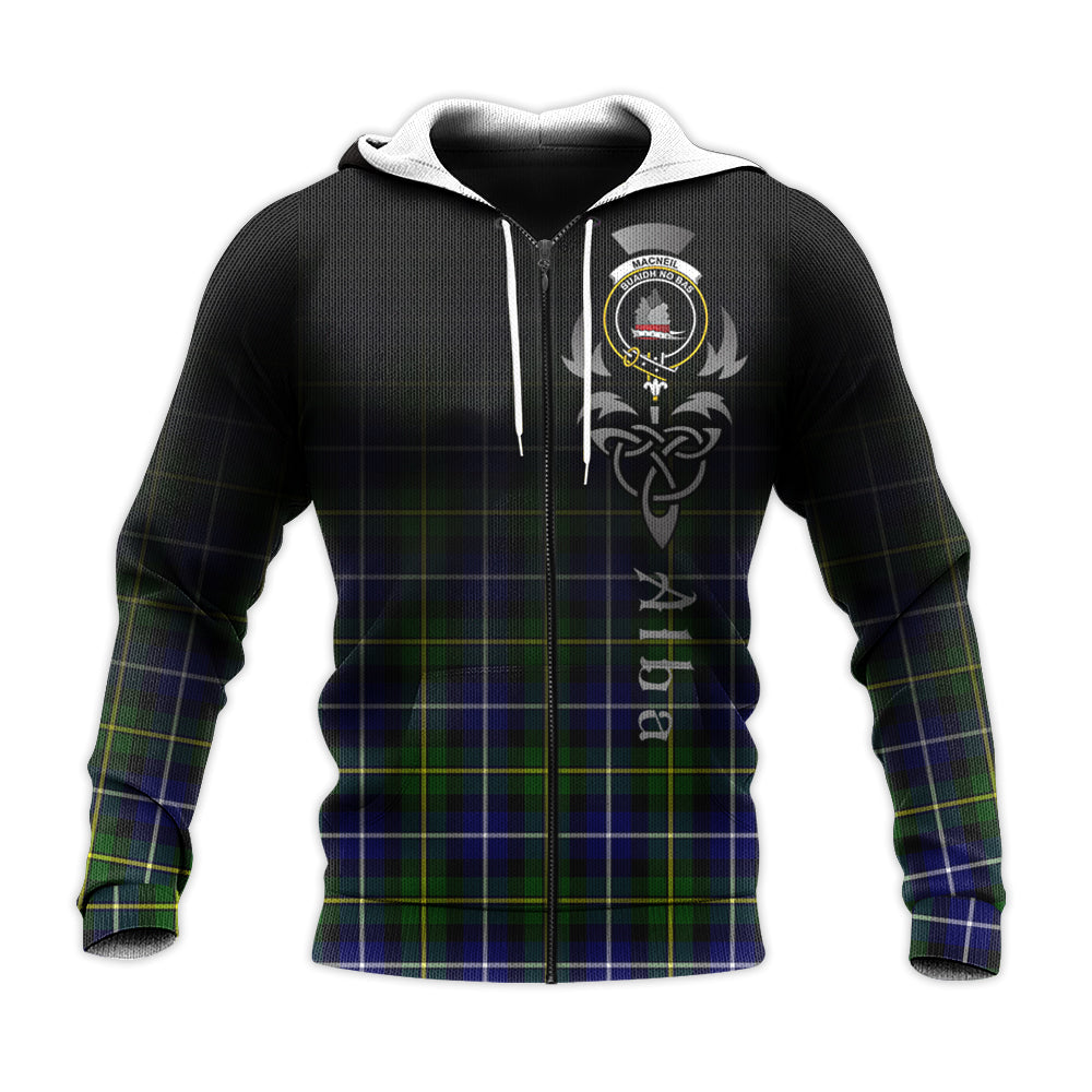 MacNeil Of Barra Modern Tartan Hoodie - Alba Celtic Style