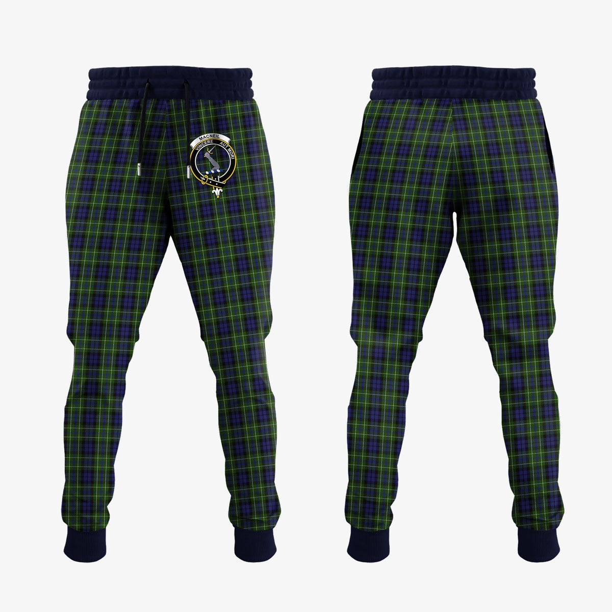 MacNeil Of Colonsay Tartan Crest Jogger Sweatpants