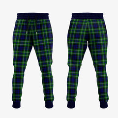 MacNeil Of Colonsay Modern Tartan Crest Jogger Sweatpants