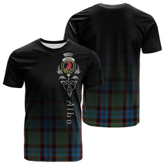 MacNicol Hunting Tartan Crest T-shirt - Alba Celtic Style