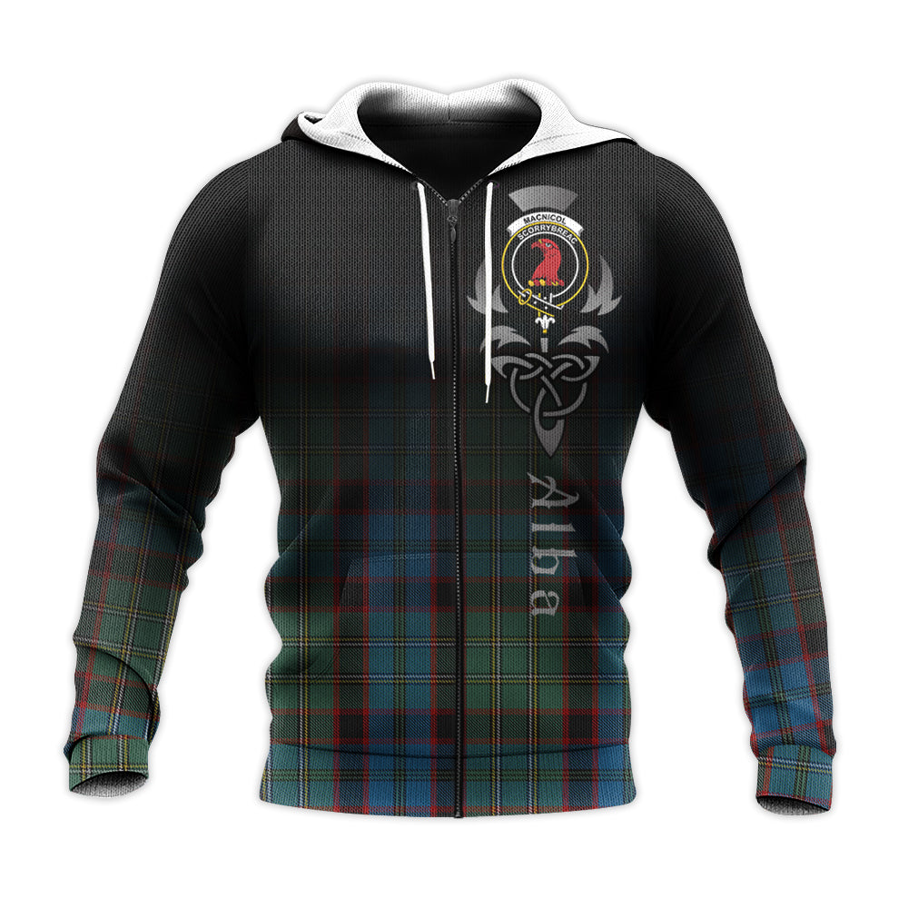 MacNicol Hunting Tartan Hoodie - Alba Celtic Style