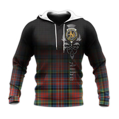 MacPherson Ancient Tartan Hoodie - Alba Celtic Style