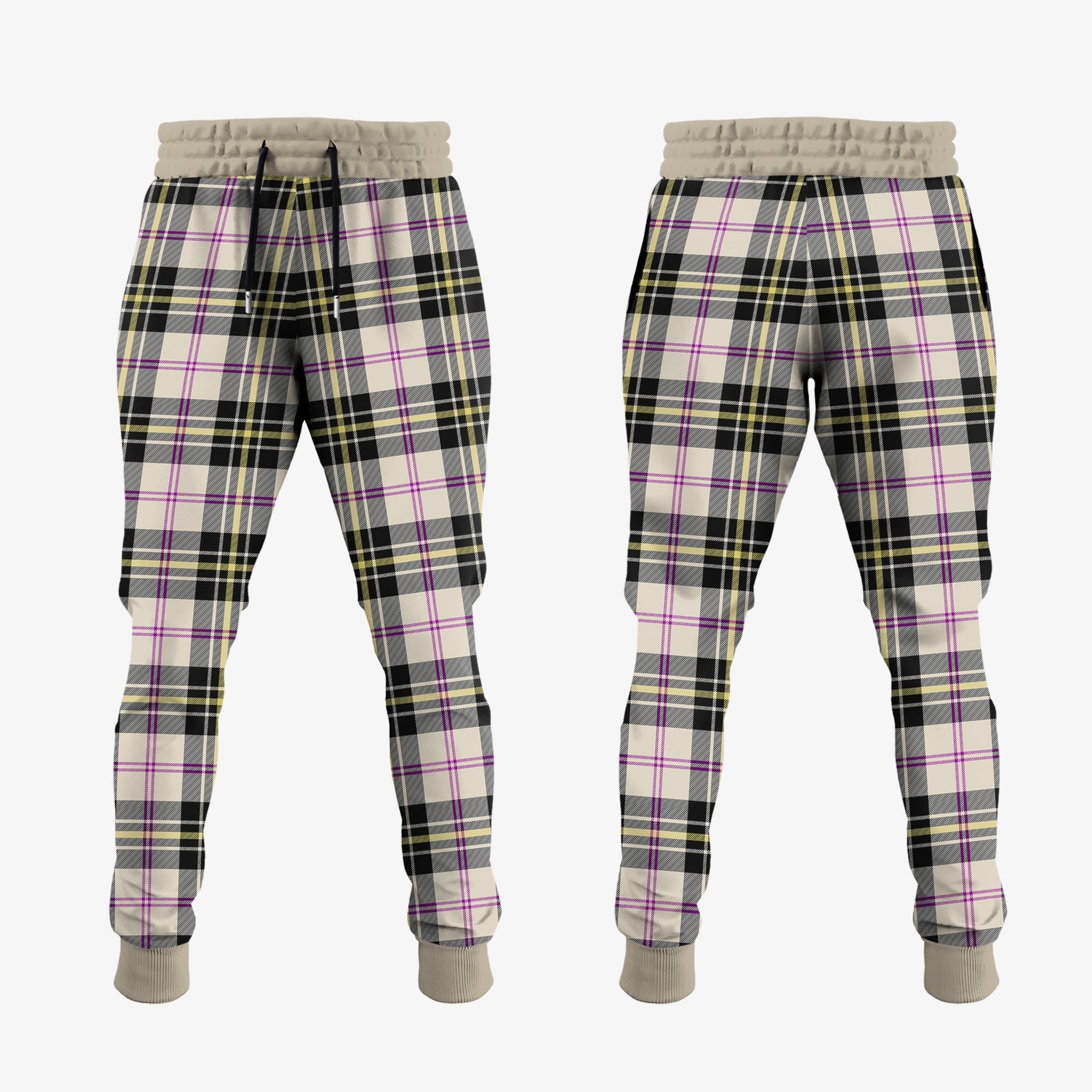 MacPherson Dress Ancient Tartan Crest Jogger Sweatpants