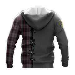 MacPherson Hunting Tartan Hoodie - Lion Rampant And Celtic Thistle Style