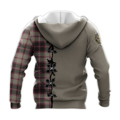 MacPherson Hunting Ancient Tartan Hoodie - Lion Rampant And Celtic Thistle Style