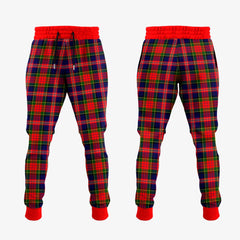 MacPherson Modern Tartan Crest Jogger Sweatpants