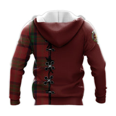 MacPherson of Cluny Tartan Hoodie - Lion Rampant And Celtic Thistle Style