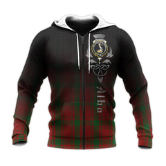 MacQuarrie Tartan Hoodie - Alba Celtic Style