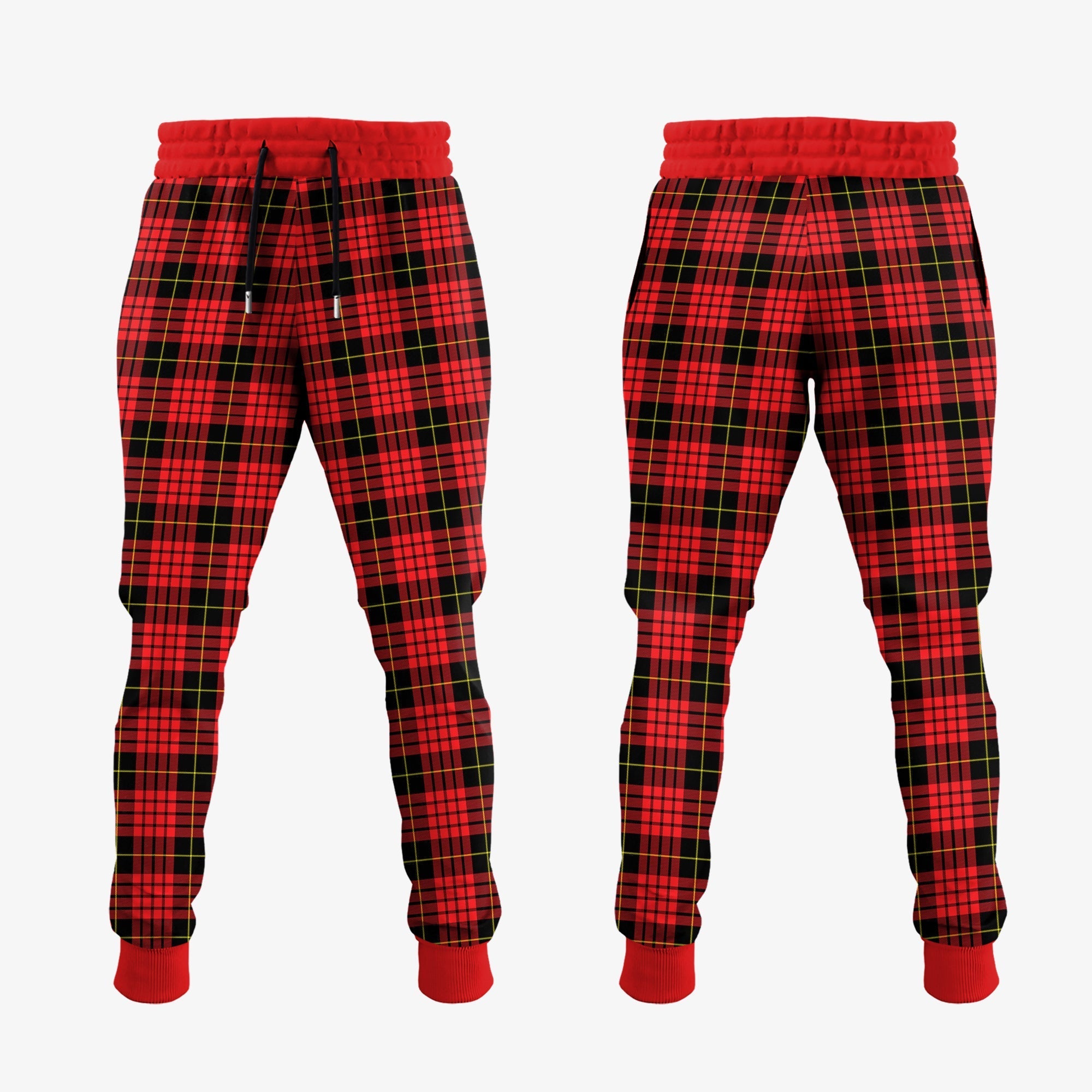 MacQueen Modern Tartan Crest Jogger Sweatpants