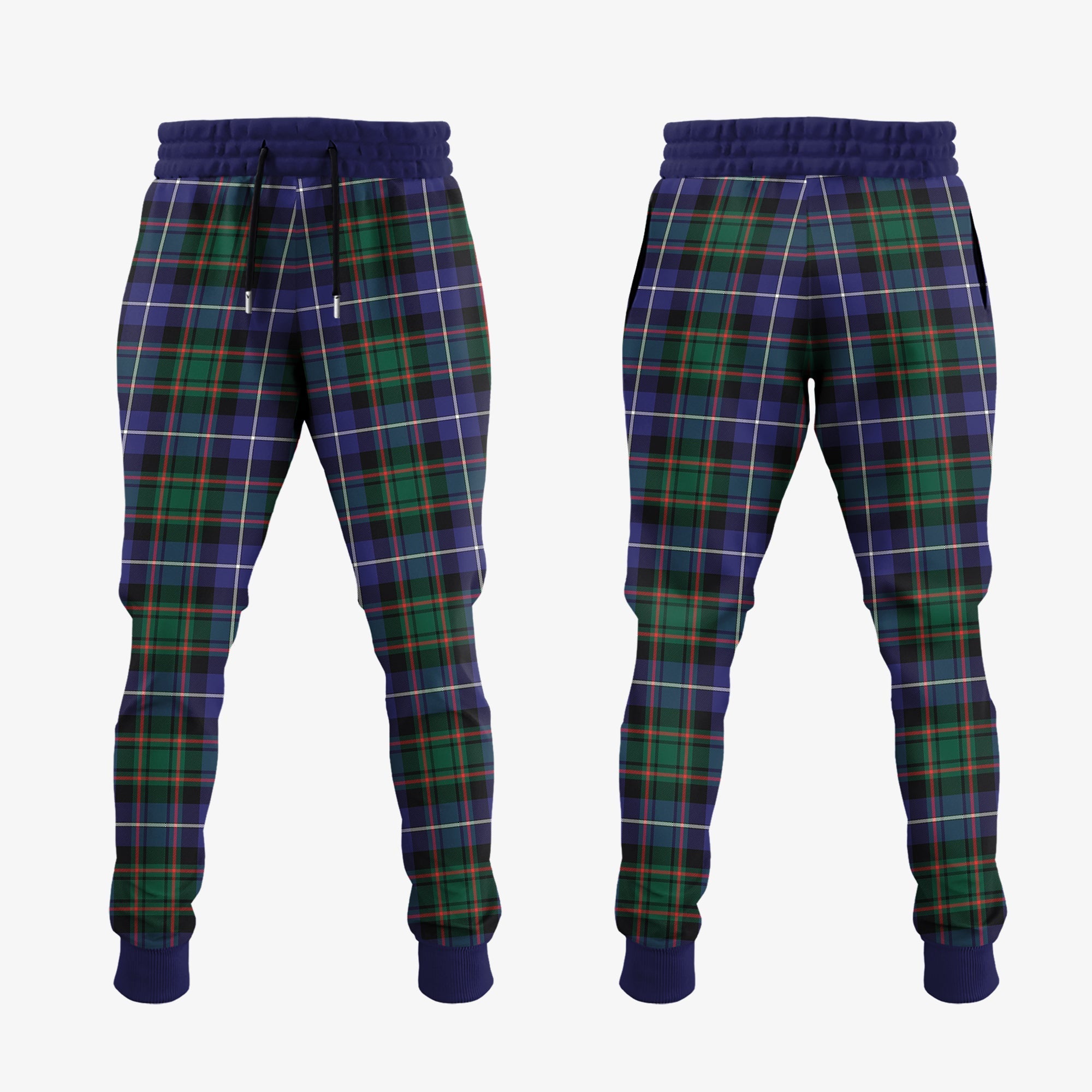 MacRae Hunting Modern Tartan Crest Jogger Sweatpants