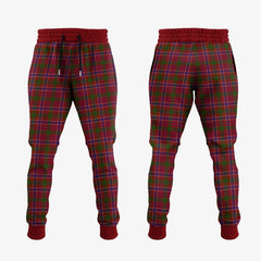 MacRae Red Tartan Crest Jogger Sweatpants