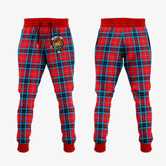 MacTavish Modern Tartan Crest Jogger Sweatpants