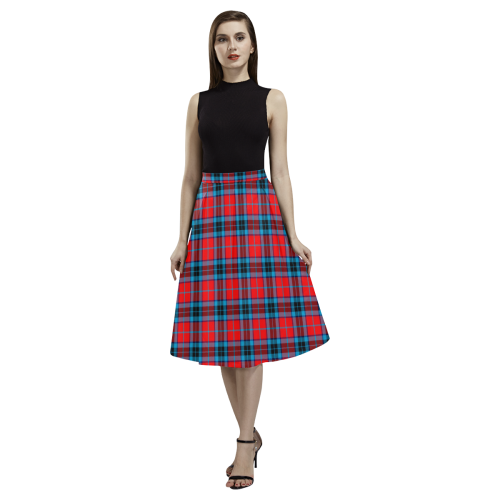 MacTavish Modern Tartan Aoede Crepe Skirt