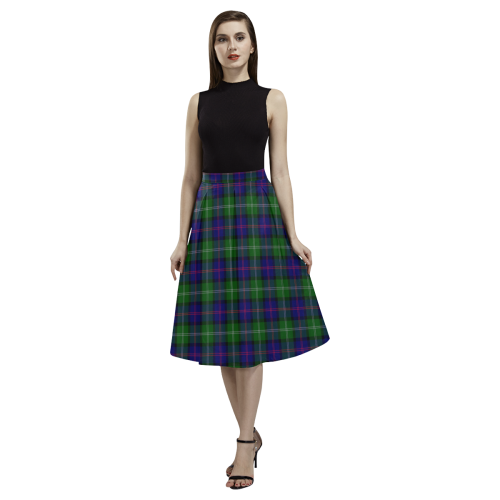 MacThomas Modern Tartan Aoede Crepe Skirt